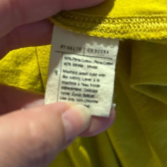 Anthropologie Pilcro and the Letterpress color block Tank Top yellow/grey - Picture 3 of 6